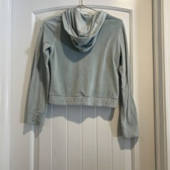 Abercrombie Kids Light Green Zip Up - Picture 2 of 3